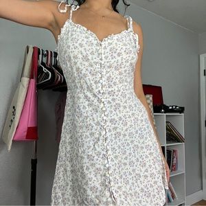mini button down floral dress 🌸